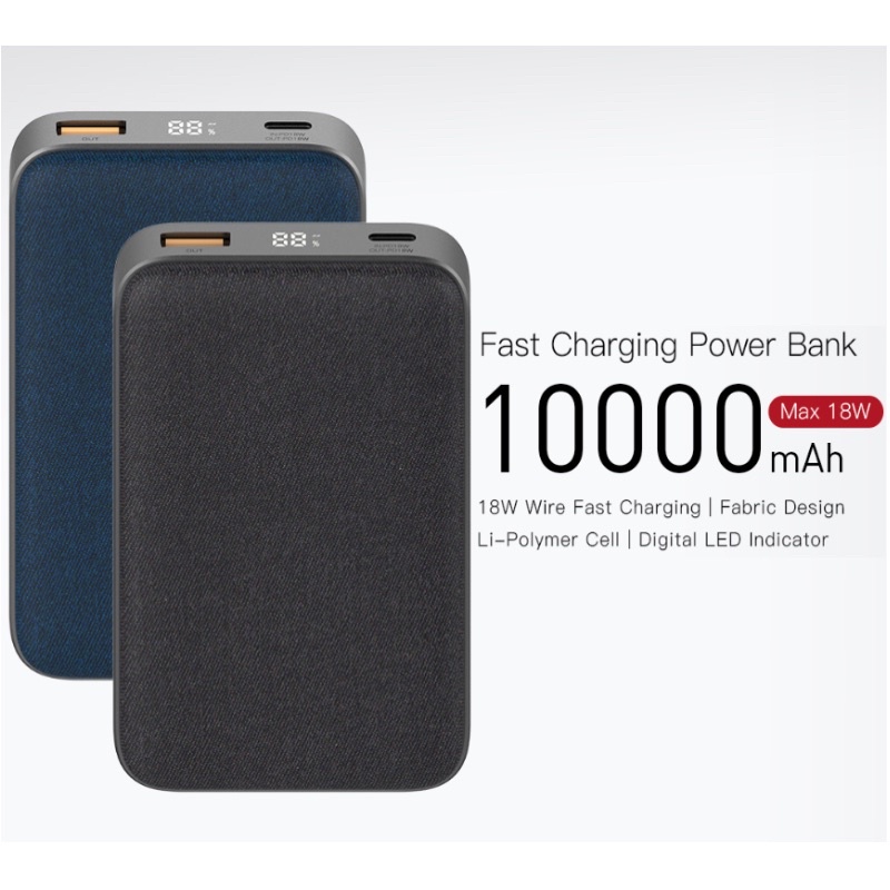 Eloop E33 แบตสำรอง Power Bank 10000 mAh