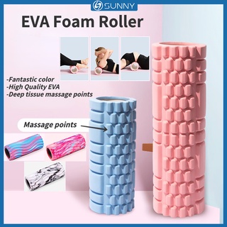 Sunnyfit ลูกกลิ้งโฟม EVA หลากสี สําหรับนวดผ่อนคลายกล้ามเนื้อ…