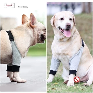Happy PETs สนับศอกสุนัข สนับเข่าสุนัข ป้องกันศอกด้าน รองศอก ป้องการการเสียดสีกับพื้น DogLemi