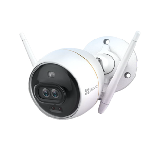Ezviz (2MP) รุ่น C3X Dual Lens 1080P Wi-Fi Camera 2.8mm : กล้องวงจรปิดภายนอกพร้อมเทคโนโลยีชดเชยแสงที่ทำงานด้วย AI (EZV-310-C3-6B22WFR)
