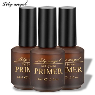 fd 《Lily angel Primer》ไพรเม่อร์ รองพื้น กันชื้น ตัวช่วยทำให้เล็บทนทานนาน 30 วัน