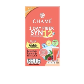 CHAME 1 DAY fiber Syn12 (ชาเม่ วันเดย์ ไฟเบอร์ ซิน ทเวลฟ์) ช่วยปรับสมดุลลำไส้ ด้วย โพรไบโอติก และ พรีไบโอติก เสริมภูมิ