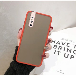 พร้อมส่ง !!! Case OPPO V15 Pro เคสออฟโป้ เคสกันกระแทก ปุ่มสีผิวด้านขอบนิ่มหลังแข็ง v15pro ( สินค้าพร้อมส่งจากไทย)