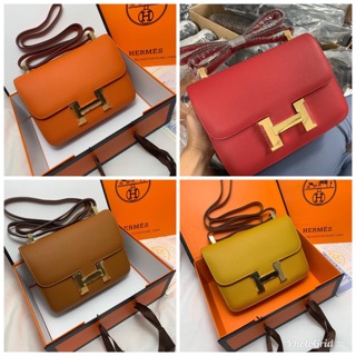 สวยสุด ดีที่สุด ❌Sale6590ใบเดียว❌Hermes Constance epson(Ori)📌size 24 cm.📌 📌สินค้าจริงตามรูป เนื้องานสวยงาม