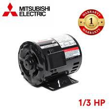 MITSUBISHI มอเตอร์ไฟฟ้า 1/3HP 220V รับประกัน 1 ปี