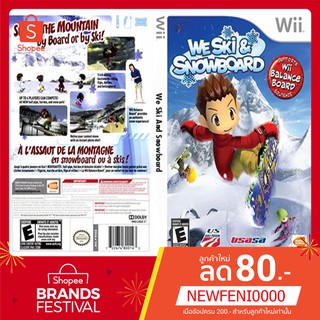 WIIGAME : We Ski And Snowboard