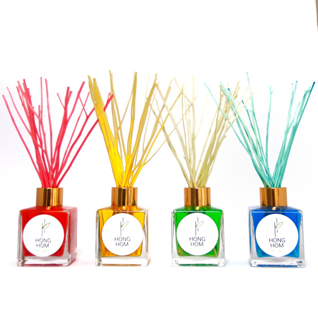 น้ำหอม ปรับอากาศ 100ml.+ก้านไม้ หอมจริง ไม่ใช่เกรดเมืองจีน สูตรเข้มข้นไม่เหมือนใคร!! สั่งกลิ่นทางแชท พร้อมส่งทุกกลิ่น
