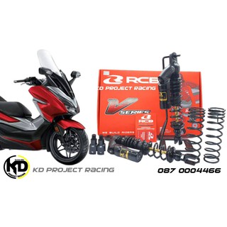 โช๊คหลัง RCB ตรงรุ่น ตระกลู VD- Sersies Honda Forza300 , 350 (430mm)