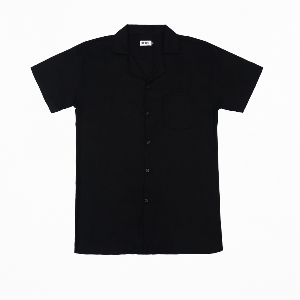 SS004 เสื้อ KETCH AUSTIN สีดํา