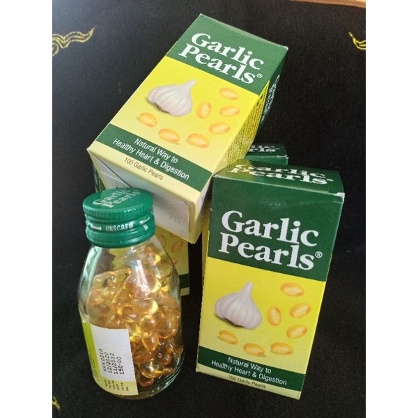 Garlic Pearls น้ำมันกระเทียมสกัด