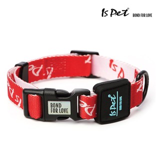 ISPET - lightweight+Series Collar (CL0127) ปลอกคอสุนัข Red