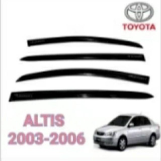 กันสาด TOYOTA ALTIS ปี2003-2006