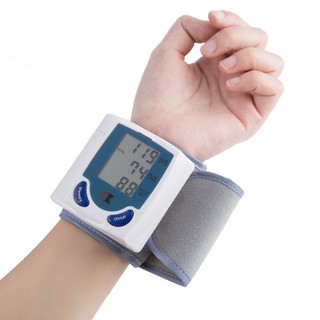 เครื่องวัดความดันโลหิตข้อมือแบบดิจิตอล เพื่อการดูแลสุขภาพ Health Care Digital Upper Automatic Wrist Blood Pressure Monit