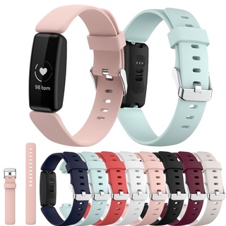 สายนาฬิกาข้อมือ เนื้อซิลิโคน แบบเปลี่ยน สําหรับ Fitbit Inspire 2 Sport Watch