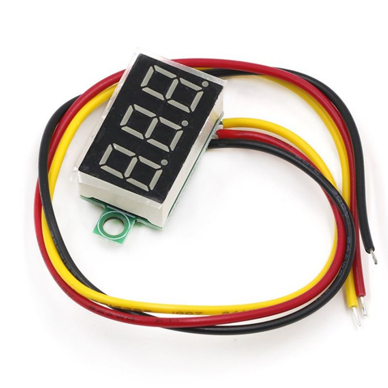 น่ารัก DIY 3 Digit LED Digital Voltmeter Module 0.36