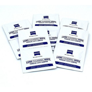 Zeiss ผ้าเช็ดทำความสะอาด หน้ากล้อง-เลนส์  Lens Cleaning Wipes