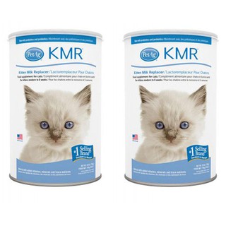 Pet Ag Kitten Milk Replacer 340g - 12 Oz (2 Units) นมสำหรับแมว ลูกแมว KMR 340 กรัม (2 กระป๋อง)