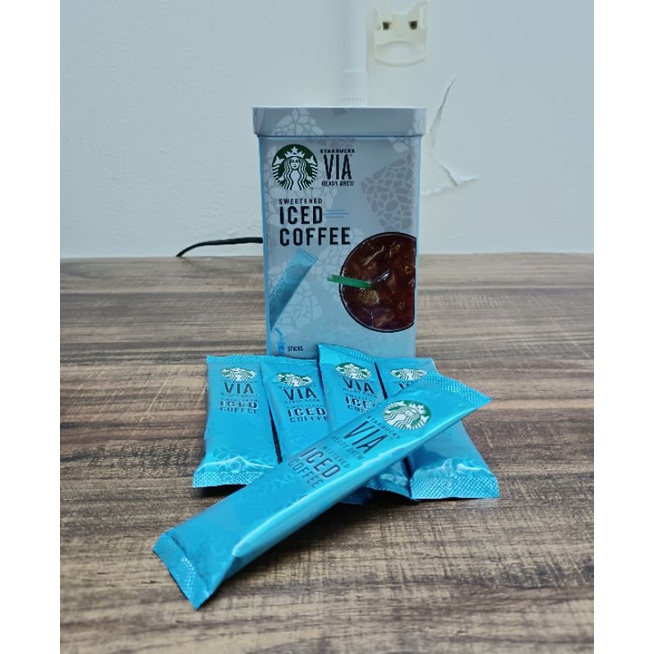 กาแฟซอง Starbucks VIA Iced Coffee 5ซอง ขนาดทดลอง