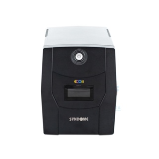 SYNDOME UPS (เครื่องสำรองไฟฟ้า) รุ่น ECO II-1000-LCD (1000VA/630WATT)  **รับประกัน 2 ปี**