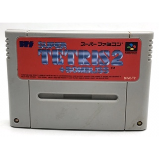 ตลับแท้ [SFC] [0032] Super Tetris 2 + Bombliss (Japan) (SHVC-T2) Super Famicom