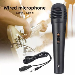 ไมค์พร้อมสาย ไมโครโฟน คาราโอเกะ Professional Dynamic Microphone LIVE LX-00