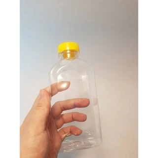 ขวดพลาสติก ขวดใส PET 250ml x140 ขวด ทรงแบนโค้ง พร้อมฝาเลือกสีฝาได้ (โรงงานผลิตขวดโดยตรง ปลีก/ส่ง)