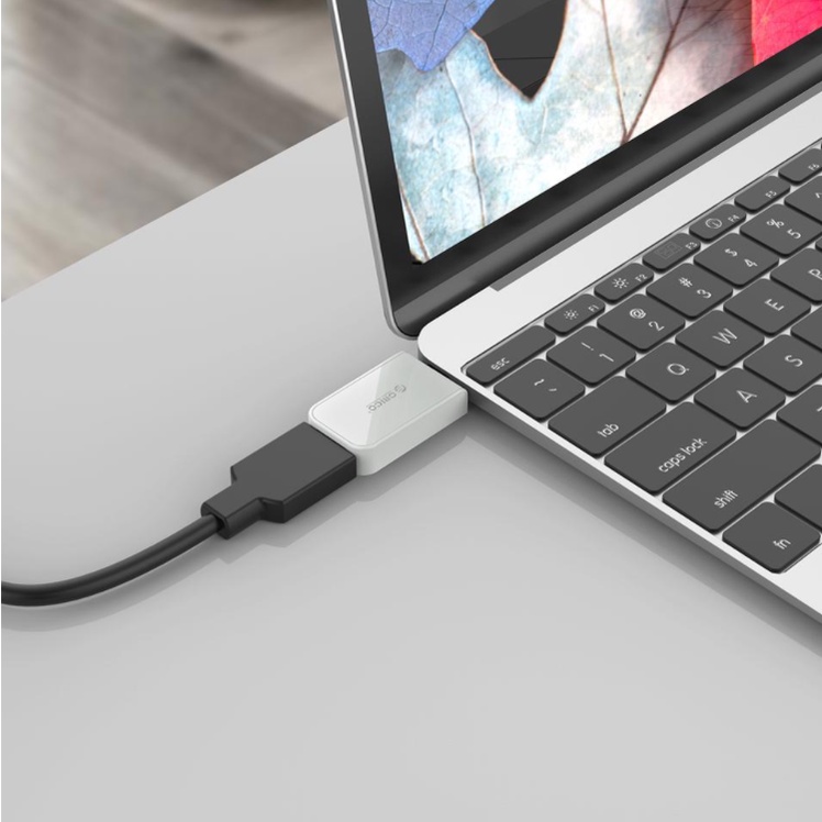 Orico อะแดปเตอร์ USB C ถึง HDMI 4K60Hz USB 3.1 Type-C to HDMI Converter สําหรับ MacBook, MacBook Pro, Chromebook Pixel, Samsung Galaxy S8/S8+/S9, Dell XPS 13 และสีขาวมากขึ้น (CLH-X1)