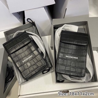BALENCIAGA Phone Bag ของแท้ 100% [ส่งฟรี]