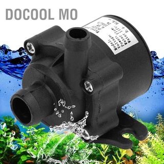 Docool Mo เครื่องปั๊มน้ําพลาสติก Dc 12V ทนทานไมโคร Brushless