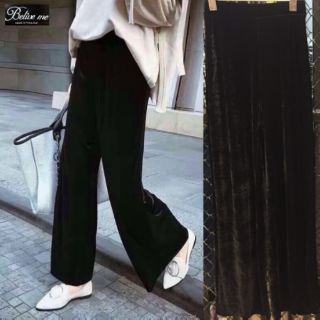 velvet pants