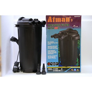 เครื่องกรองน้ำสำหรับบ่อปลา Atman EF-6000UV