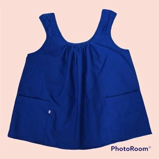 เสื้อคอกระเช้า!!!หลากสี ผู้ใหญ่ คอถัก กระเป๋าซิป ผ้า Cotton เนื้อดีใส่สบาย