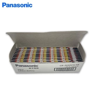 1แผงมี5ก้อน แบตเตอรี่ลิฟต์ Panasonic/Panasonic CR2032 2032 แบตเตอรี่การ์ด 3V 5 ชิ้นต่อบอร์ด กุญแจรถ