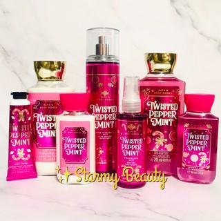 Bath &amp; Body Works Limited Collection  " Twisted Peppermint "กลิ่นหอมหวาน สดใส ร่าเริง สนุกสนาน เป็นคนที่มีความสุข