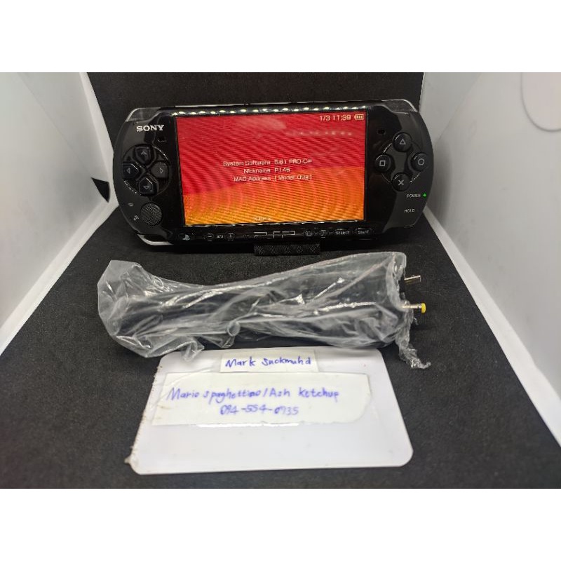 PSP 3000 แปลงเล่นผ่านเมม 16gb(1)