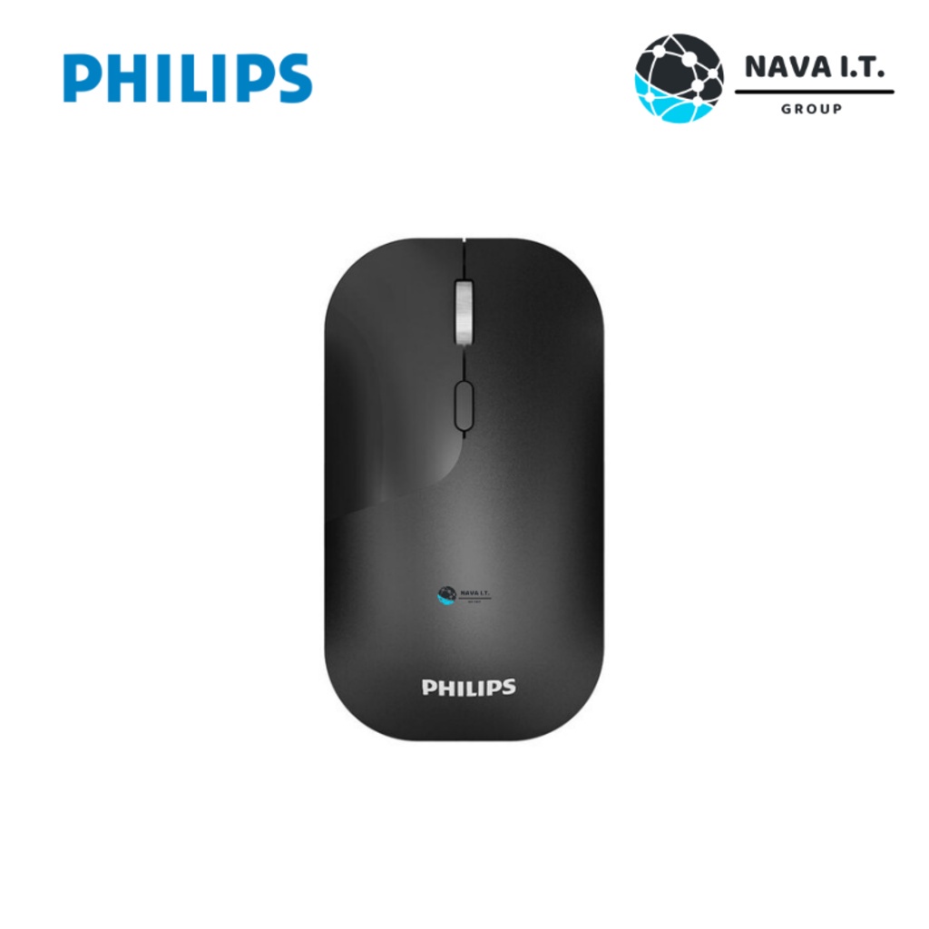 (กรุงเทพฯ ด่วน 1 ชั่วโมง)Philips M504 SPK7504 Wireless Mouse เมาส์ไร้สาย Warranty 2 Years