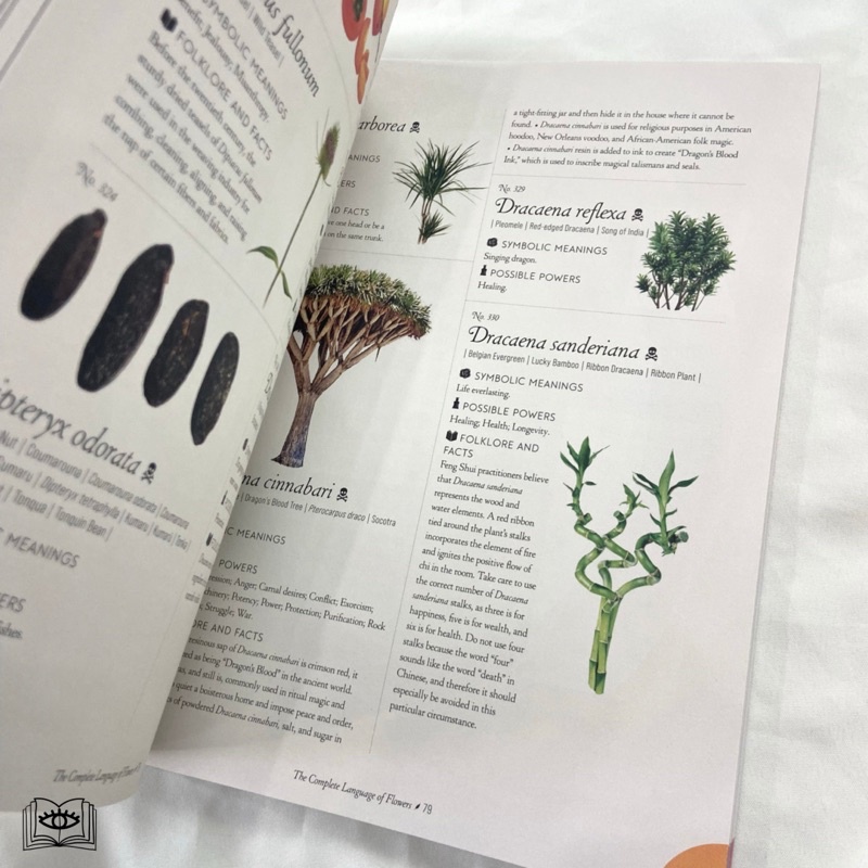 Querida หนังสือภาษาอังกฤษ The Complete Language of Flowers A Definitive