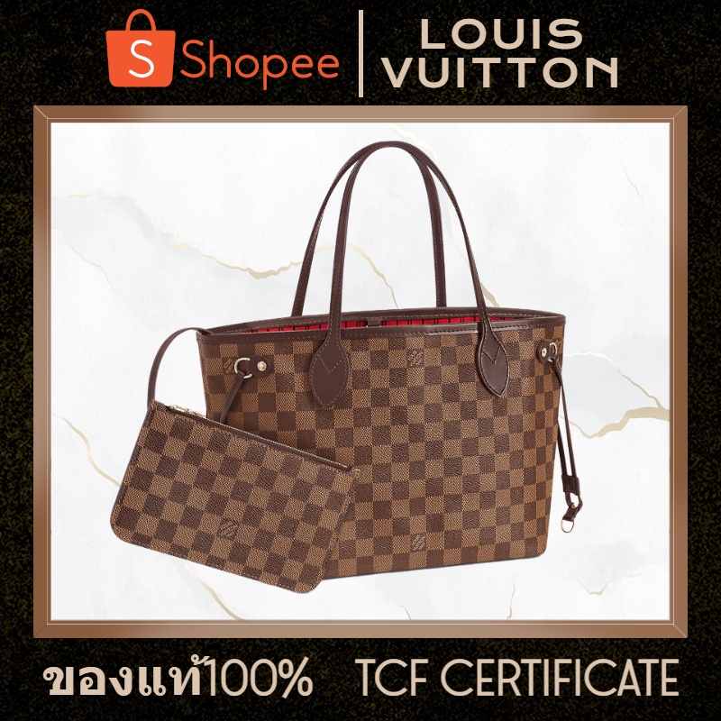 Louis Vuitton กระเป๋ารุ่น NEVERFULL PM small M41245/MONOGRAM N41359/DAMIER EBENE หลุยส์วิตตอง lv bag