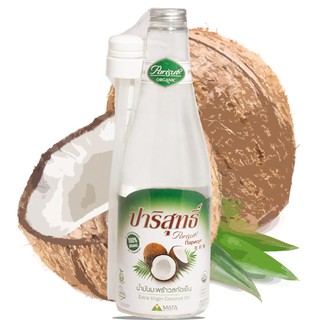 น้ำมันมะพร้าวบริสุทธิ์ บีบเย็นออร์แกนิค ปาริสุทธิ์  PARISUT VIRGIN COLD PRESSED COCONUT OIL 1000ml.