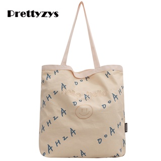 2022 Casual Ulzzang Canvas Bag For Women Large Capacity Shoulder Bag Version Student Tote Bag