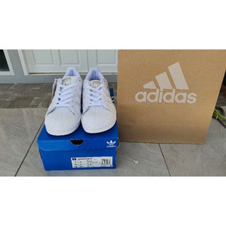 (พร้อมส่ง) adidas superstar สีม่วงพาสเทล UK4.5