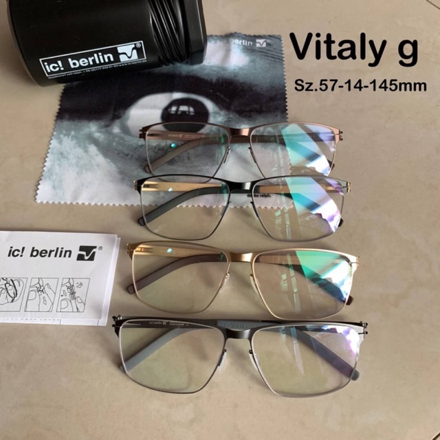 มาใหม่คะ พร้อมส่ง กรอบแว่น ic berlin Vitaly