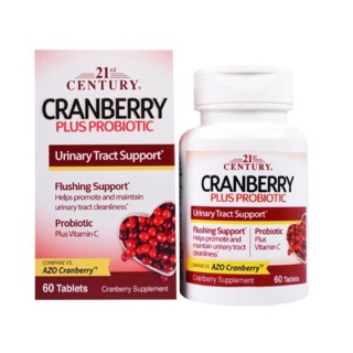 21st century Cranberry plus Probiotic, 60 tablets