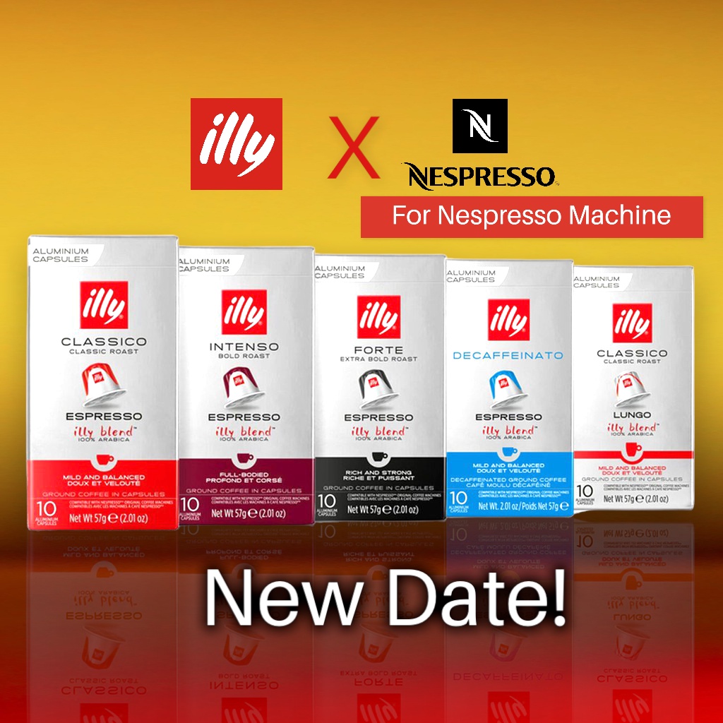 [พร้อมส่ง] illy Nespresso Coffee Capsule กาแฟแคปซูล อิลลี่ เนสเพรสโซ่