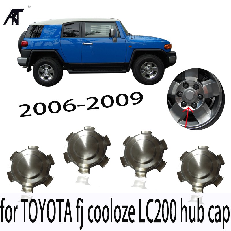 4 ชิ้น/ล็อตฝาครอบล้อ Hub Cap สําหรับ Toyota FJ cooloze LC200 2006-2009 hub cap 16 นิ้ว