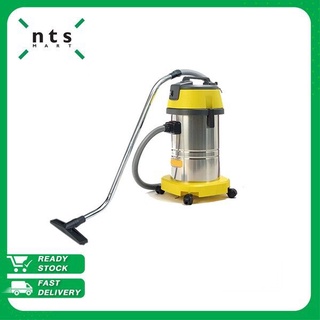 NTS Drum Water and Dust Collector เครื่องดูดฝุ่น ขนาด 30 ลิตร กำลังไฟ 1000W   รุ่น NTS1-WDV-30L