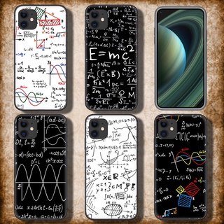 เคสโทรศัพท์มือถือ TPU แบบนิ่ม ลาย 210C mc2 with E=mc Math Albert สําหรับ iPhone 6 6S 7 8 Plus X XS XR 11 Pro Max