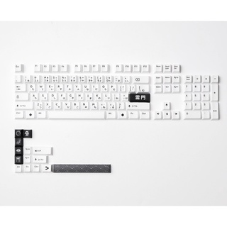 ปุ่มกดคีย์บอร์ด OEM PBT สไตล์ญี่ปุ่น 118 ชุด