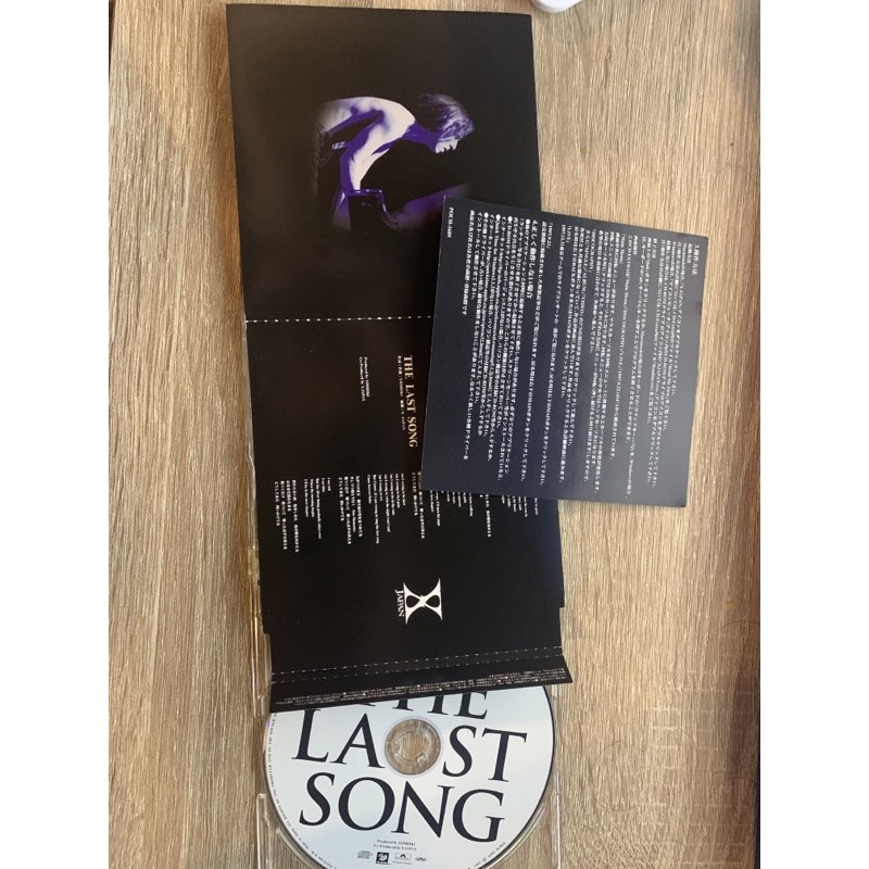 X Japan The Last Song Cd Single แผ นแท จากญ ป น Shopee Thailand