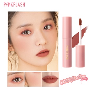 Pinkflash Ohmykisssairy Kiss ลิปสติก เนื้อแมตต์ แบบกันน้ำ พร้อมของแถมฟรี